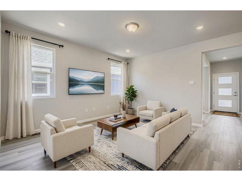 Furnished interior view inside a new home in Waterfield, Fort Collins (Image 5).