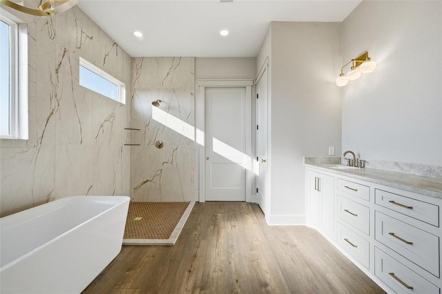 Furnished interior view inside a new home in , China Spring (Image 7).