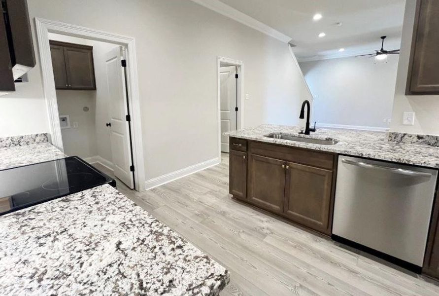 Furnished interior view inside a new home in Orange Gardens, Orange (Image 4).