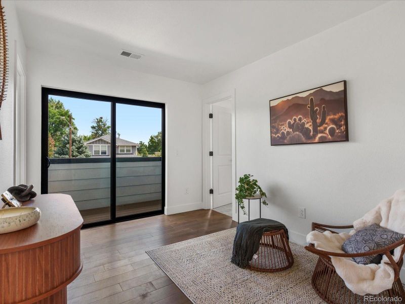 Furnished interior view inside a new home in , Denver (Image 30).