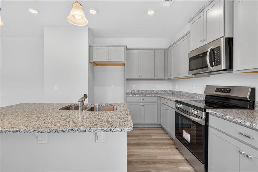 Furnished interior view inside a new home in Longbrooke, Rome (Image 7).