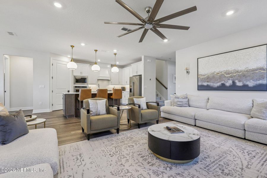 Furnished interior view inside a new home in , St. Augustine (Image 42).
