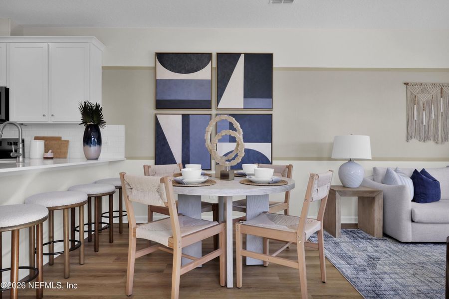 Furnished interior view inside a new home in Baxley Villas, Middleburg (Image 9).