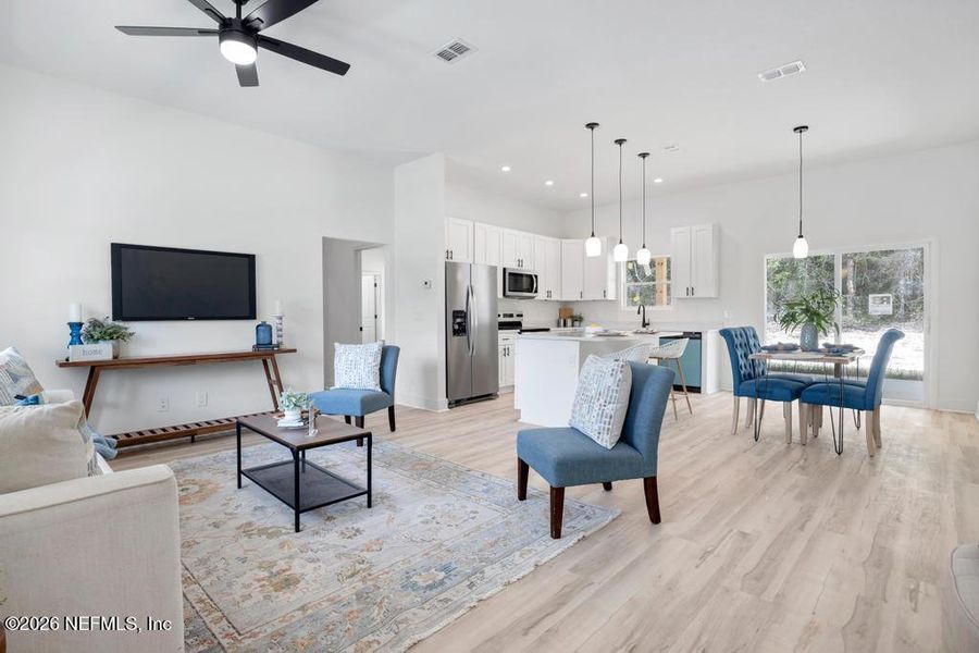 Furnished interior view inside a new home in , Keystone Heights (Image 5).