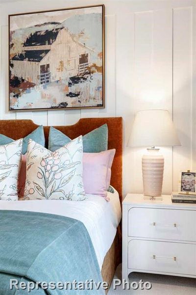 Furnished interior view inside a new home in Creekshaw, Royse City (Image 20).