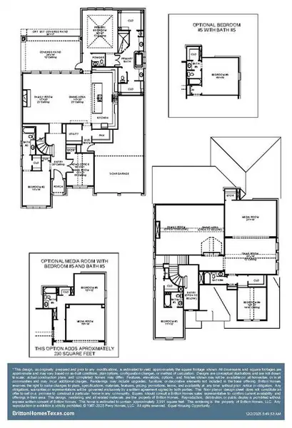 2D floor plan layout of this home in , Frisco, TX (Image 4).