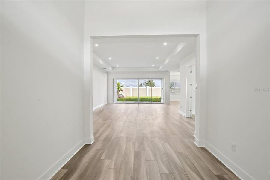 Spacious, unfurnished interior of a new home in Eagles Cove at Mirada, San Antonio (Image 41).