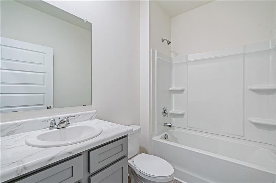 Furnished interior view inside a new home in Stillwater Springs, Dacula (Image 4).