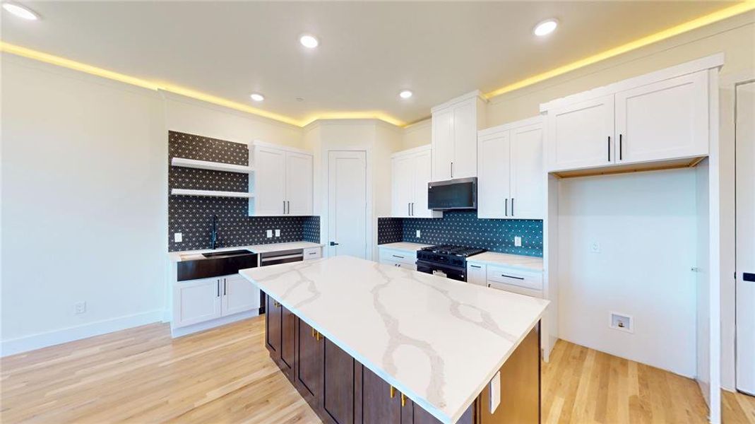 Furnished interior view inside a new home in , Irving (Image 5). Furnished interior view inside a new home in , Irving (Image 5).