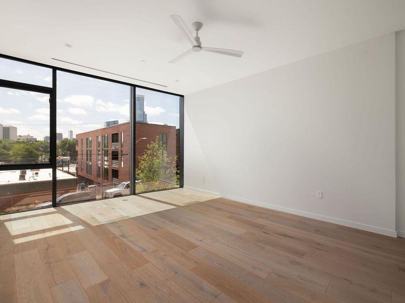 Spacious, unfurnished interior of a new home in The Colorfield, Austin (Image 19).