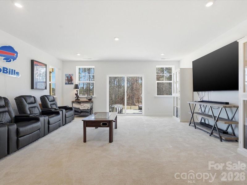 Furnished interior view inside a new home in , York (Image 38).