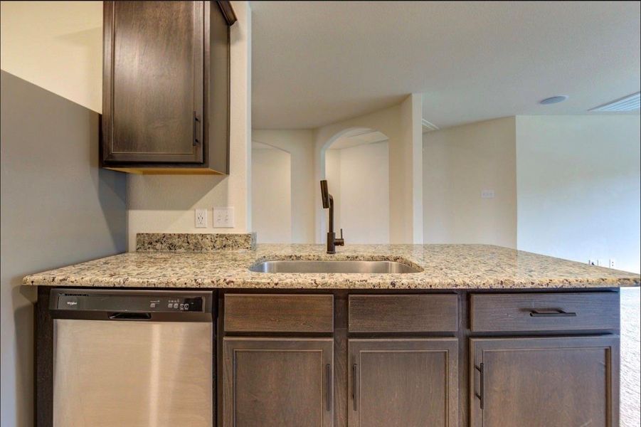 Close-up of interior finishes inside a home in Williams Trace, Magnolia (Image 14).