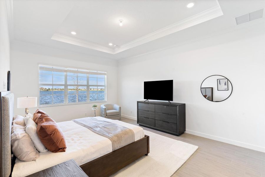 Furnished interior view inside a new home in , The Acreage (Image 32). Furnished interior view inside a new home in , The Acreage (Image 32).