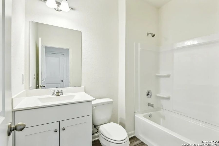 Furnished interior view inside a new home in The Wilder, Adkins (Image 4). Furnished interior view inside a new home in The Wilder, Adkins (Image 4).