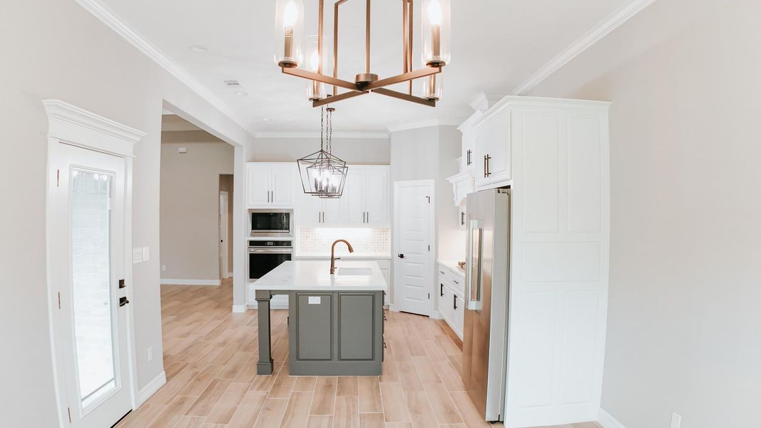 Furnished interior view inside a new home in , Lumberton (Image 11).