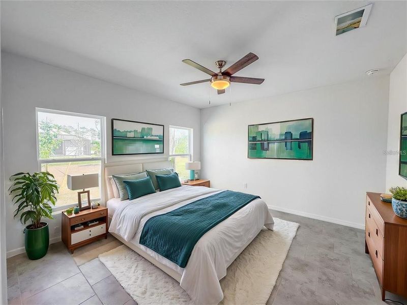 Furnished interior view inside a new home in , Rotonda West (Image 10).