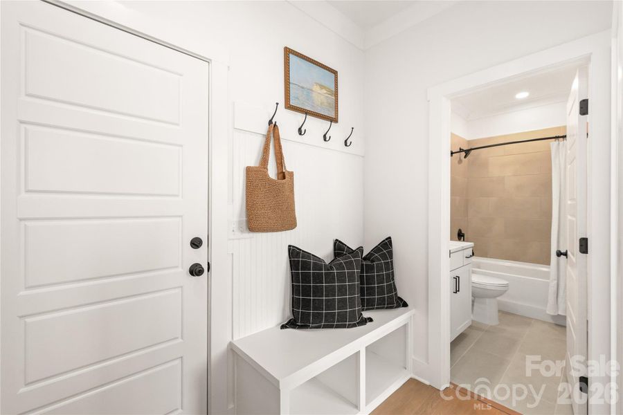 Furnished interior view inside a new home in , Charlotte (Image 35).
