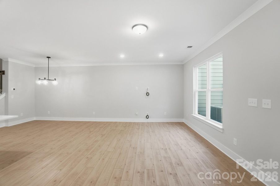 Spacious, unfurnished interior of a new home in Blythe Mill Townhomes, Waxhaw (Image 20).