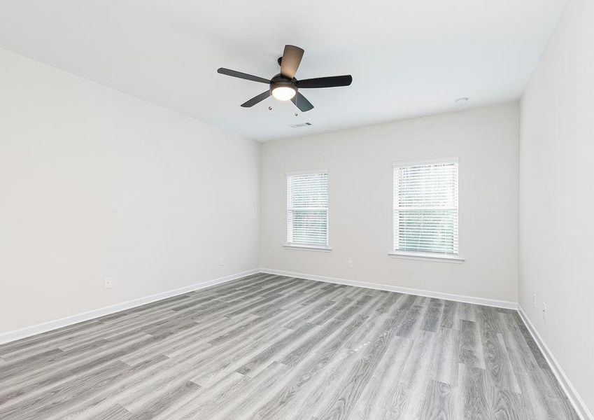 The master bedroom is the perfect place to relax after a long day