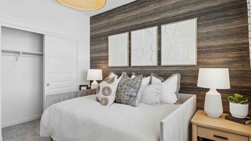 Representative furnished interior of a home built from the Mockingbird by D.R. Horton in Apache Farms, Buckeye (Image 5).