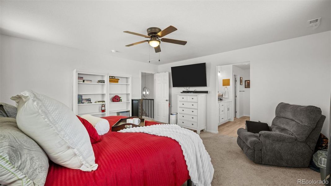 Furnished interior view inside a new home in Banning Lewis Ranch, Colorado Springs (Image 38).