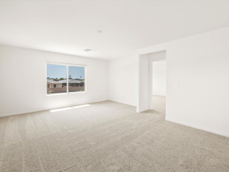 Spacious, unfurnished interior of a new home in Mandarina - Signature Series, Marana (Image 14). Spacious, unfurnished interior of a new home in Mandarina - Signature Series, Marana (Image 14).