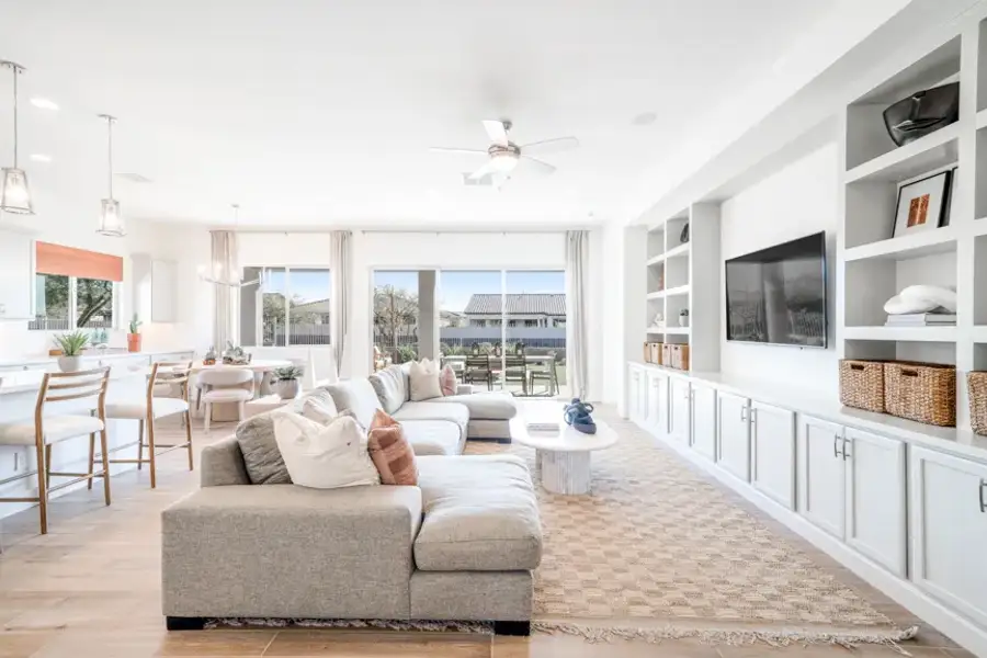 Furnished interior view inside a new home in Estrella, Goodyear (Image 6).