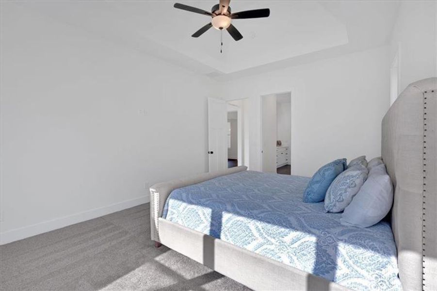 Furnished interior view inside a new home in , Cartersville (Image 8).