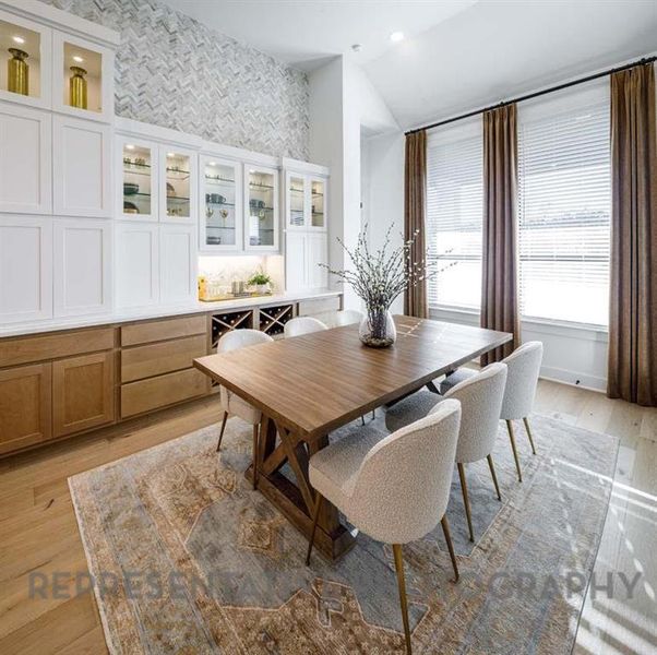 Furnished interior view inside a new home in Sandbrock Ranch, Aubrey (Image 32).