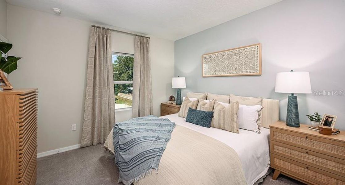 Furnished interior view inside a new home in Westview Community Group Page, Kissimmee (Image 5). Furnished interior view inside a new home in Westview Community Group Page, Kissimmee (Image 5).