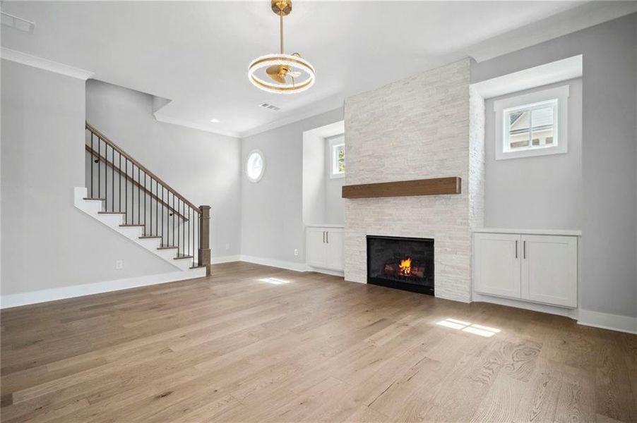 Spacious, unfurnished interior of a new home in , Woodstock (Image 30).