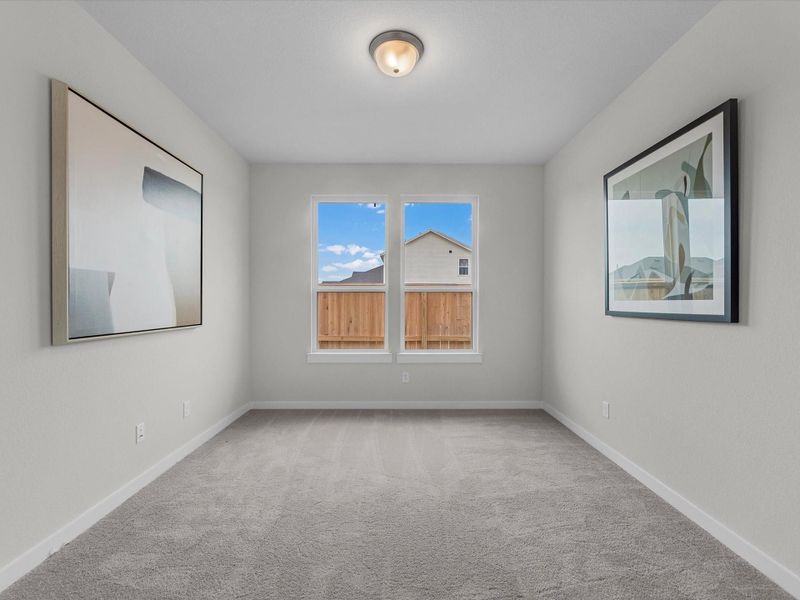 Spacious, unfurnished interior of a new home in Mason Woods, Cypress (Image 20).