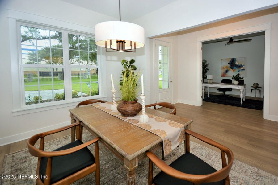 Furnished interior view inside a new home in , Fernandina Beach (Image 14).