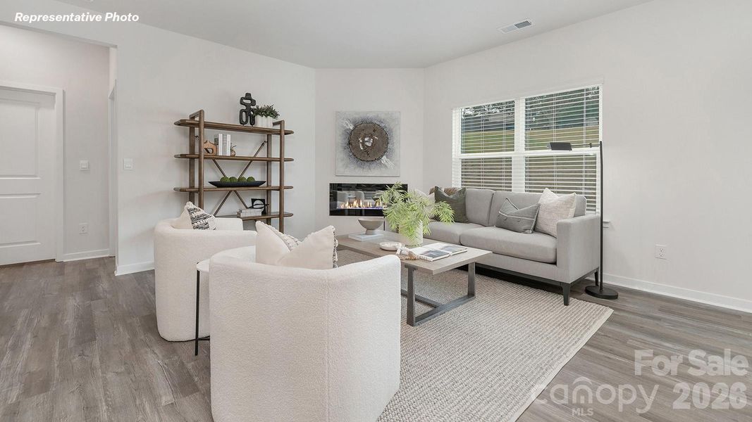 Furnished interior view inside a new home in Laurelbrook, Sherrills Ford (Image 6).