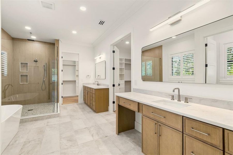 Furnished interior view inside a new home in , Tampa (Image 56).