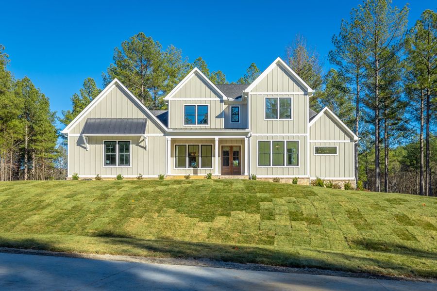 Front exterior of a home in the River Gorge Ranch community, located in River Gorge Ranch, TN (Image 14).