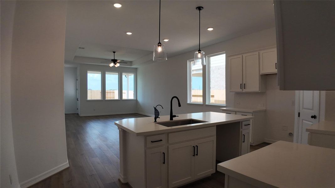 Furnished interior view inside a new home in Wildrye, Waller (Image 6).
