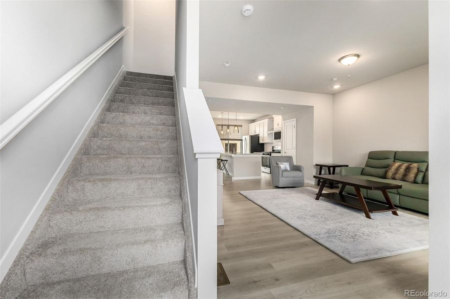 Furnished interior view inside a new home in , Broomfield (Image 15).