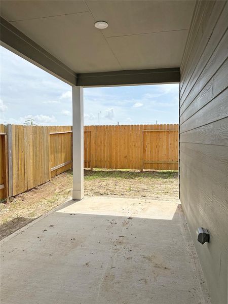 The Kettering II- Rear Covered Patio. The Kettering II- Rear Covered Patio.