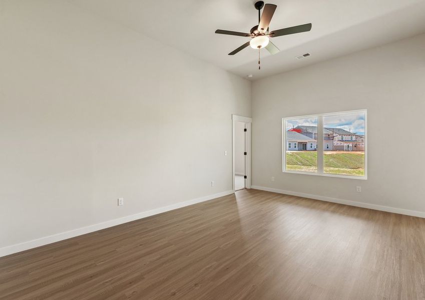 Spacious living area