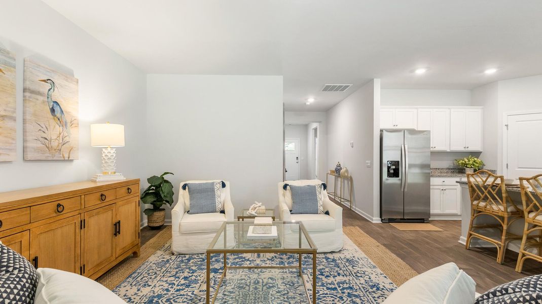 Furnished interior view inside a new home in Pine Hills at Cane Bay, Summerville (Image 22).