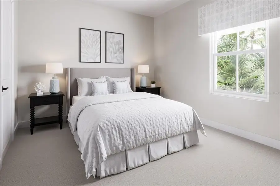 Furnished interior view inside a new home in Lake Mattie Preserve, Auburndale (Image 8). Furnished interior view inside a new home in Lake Mattie Preserve, Auburndale (Image 8).