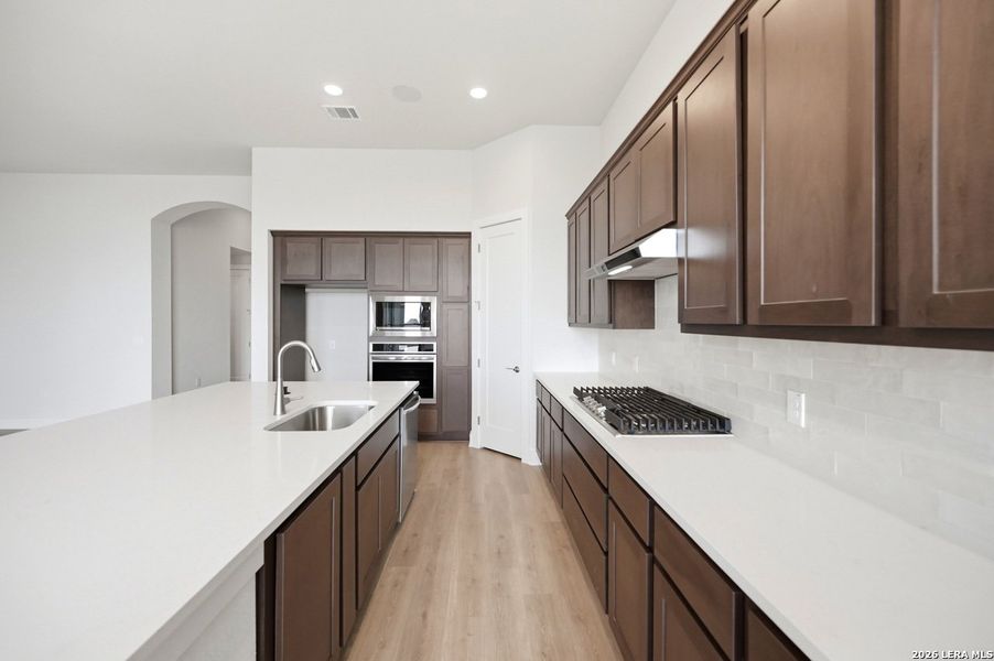 Furnished interior view inside a new home in VIDA, San Antonio (Image 5).