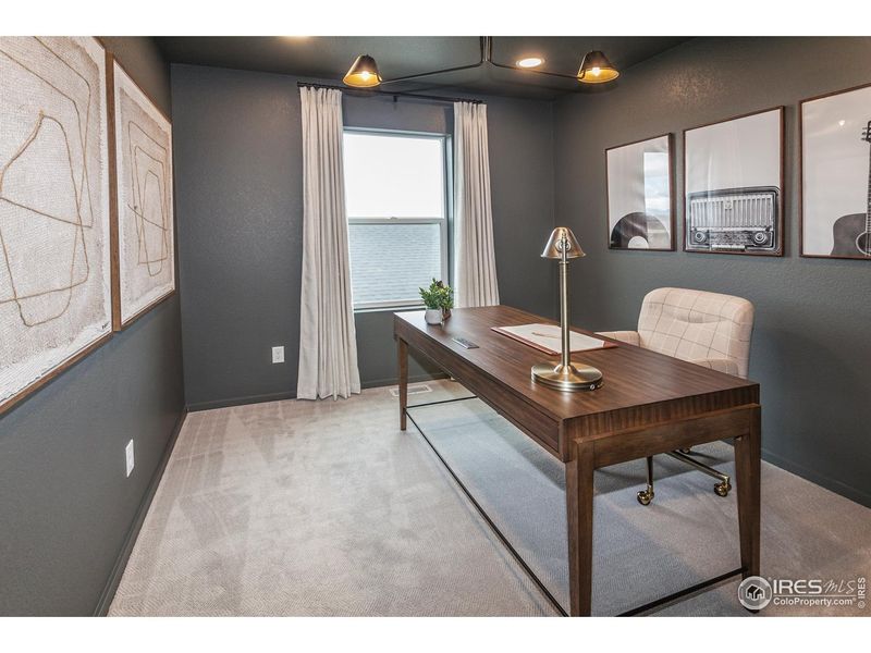 Furnished interior view inside a new home in , Fort Collins (Image 10).