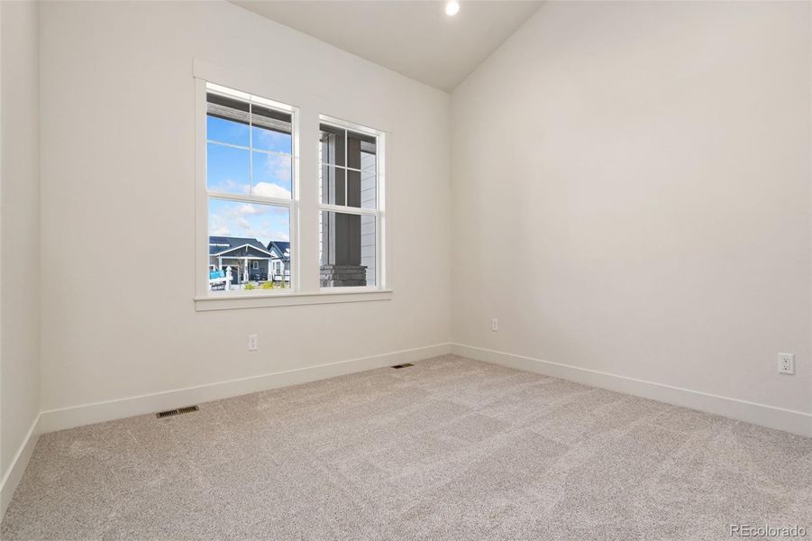 Spacious, unfurnished interior of a new home in Villa Collection, Fort Collins (Image 11). Spacious, unfurnished interior of a new home in Villa Collection, Fort Collins (Image 11).
