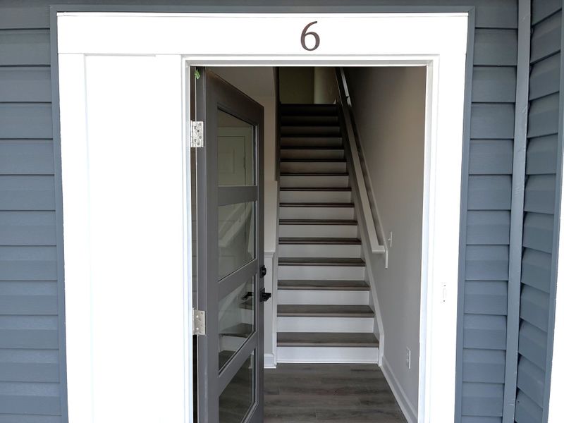 Exterior details and patio area of a home in Holly View, Greenville (Image 2). Exterior details and patio area of a home in Holly View, Greenville (Image 2).