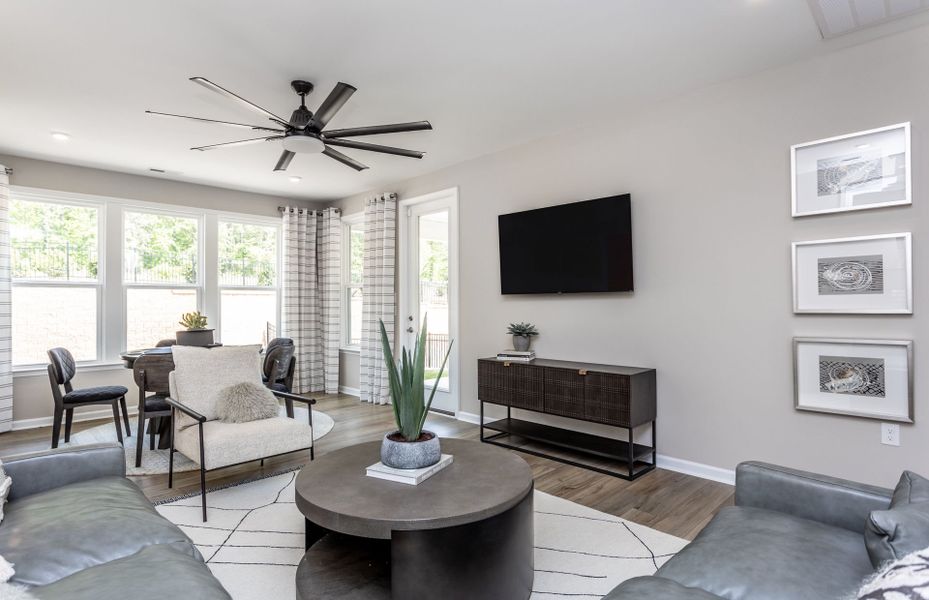 Representative furnished interior of a home built from the Contour by Del Webb in Del Webb at Chatham Park, Pittsboro (Image 7).