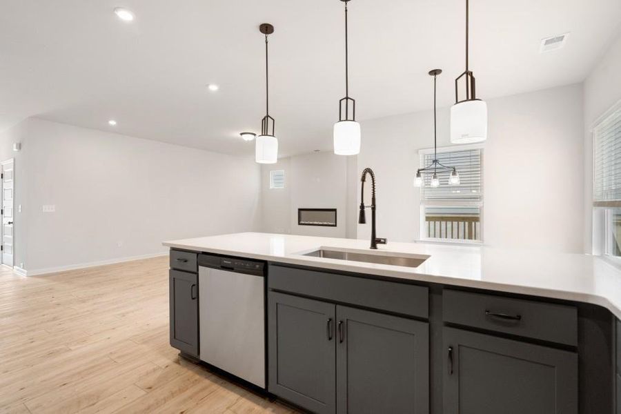 Furnished interior view inside a new home in Fair Oak, Calhoun (Image 3).