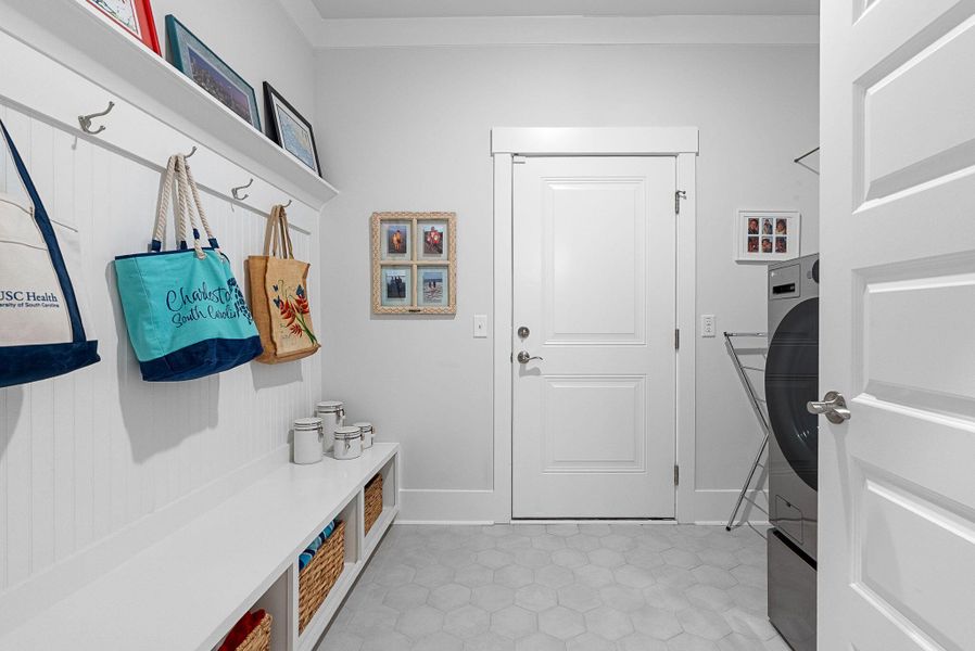 Furnished interior view inside a new home in Sea Island Preserve, Johns Island (Image 56).