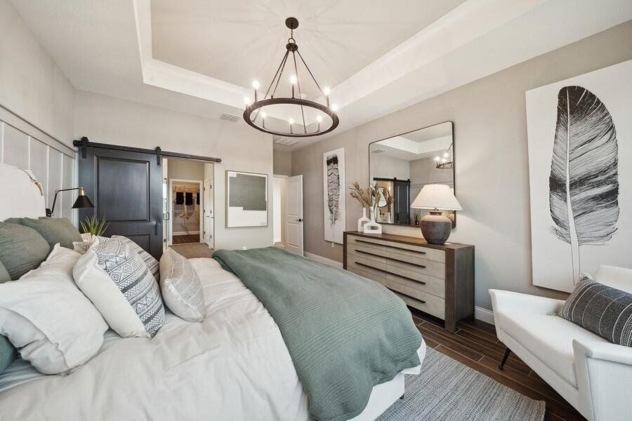 Primary Suite with Ceiling Treatment